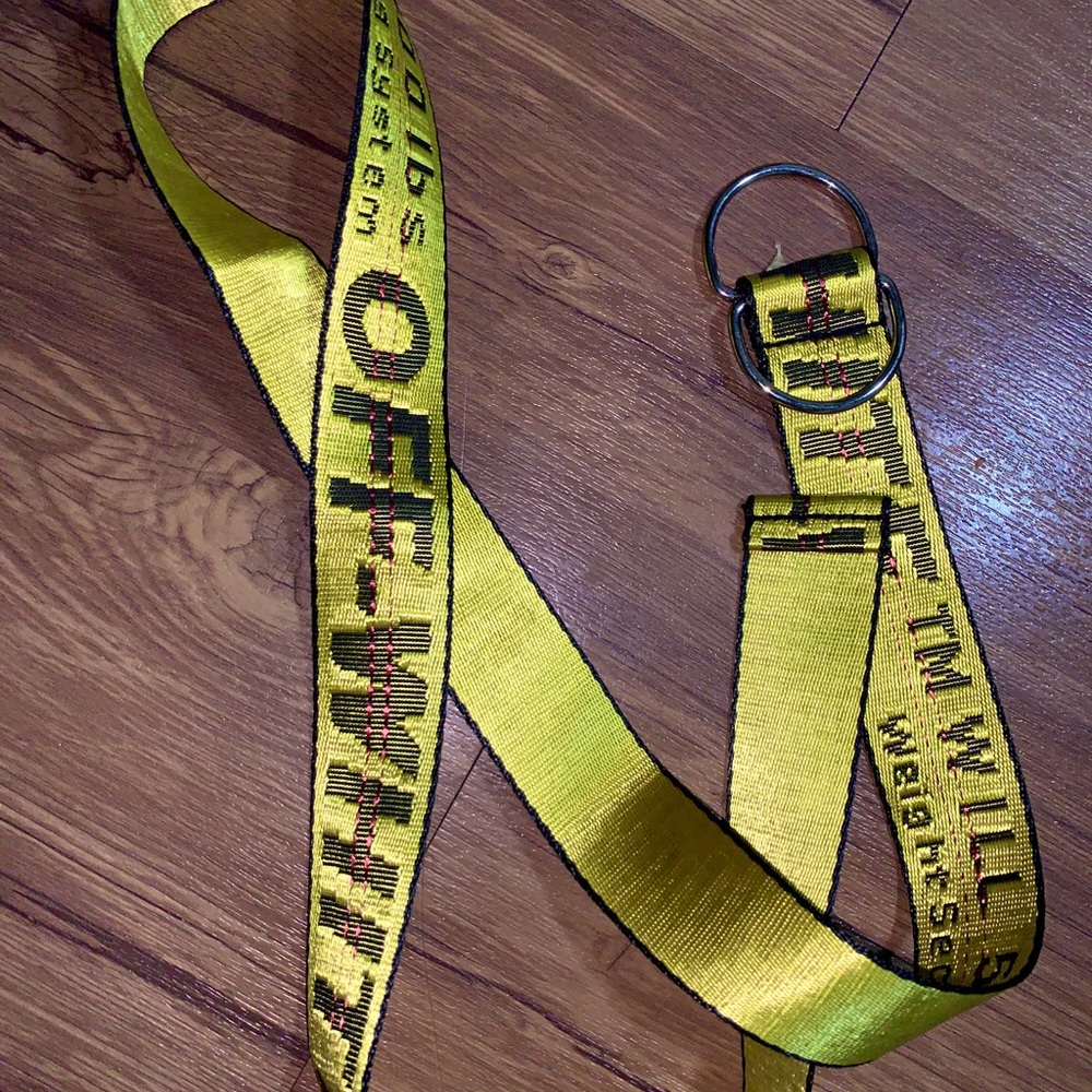 OFF WHITE INSPIRED BELT